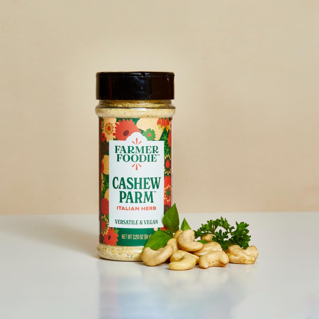 farmer foodie vegan parmesan